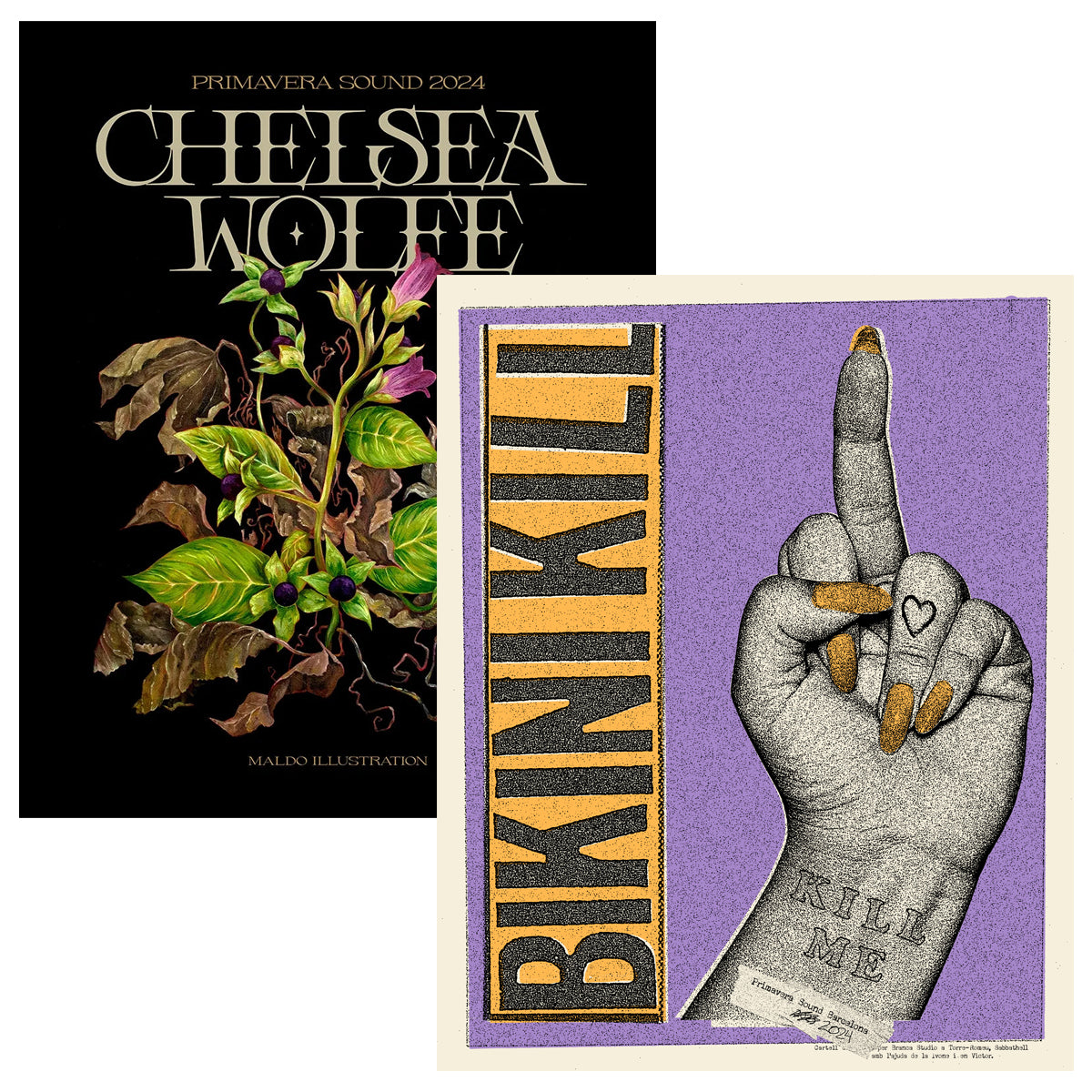 CHELSEA WOLFE & BIKINI KILL PACK
