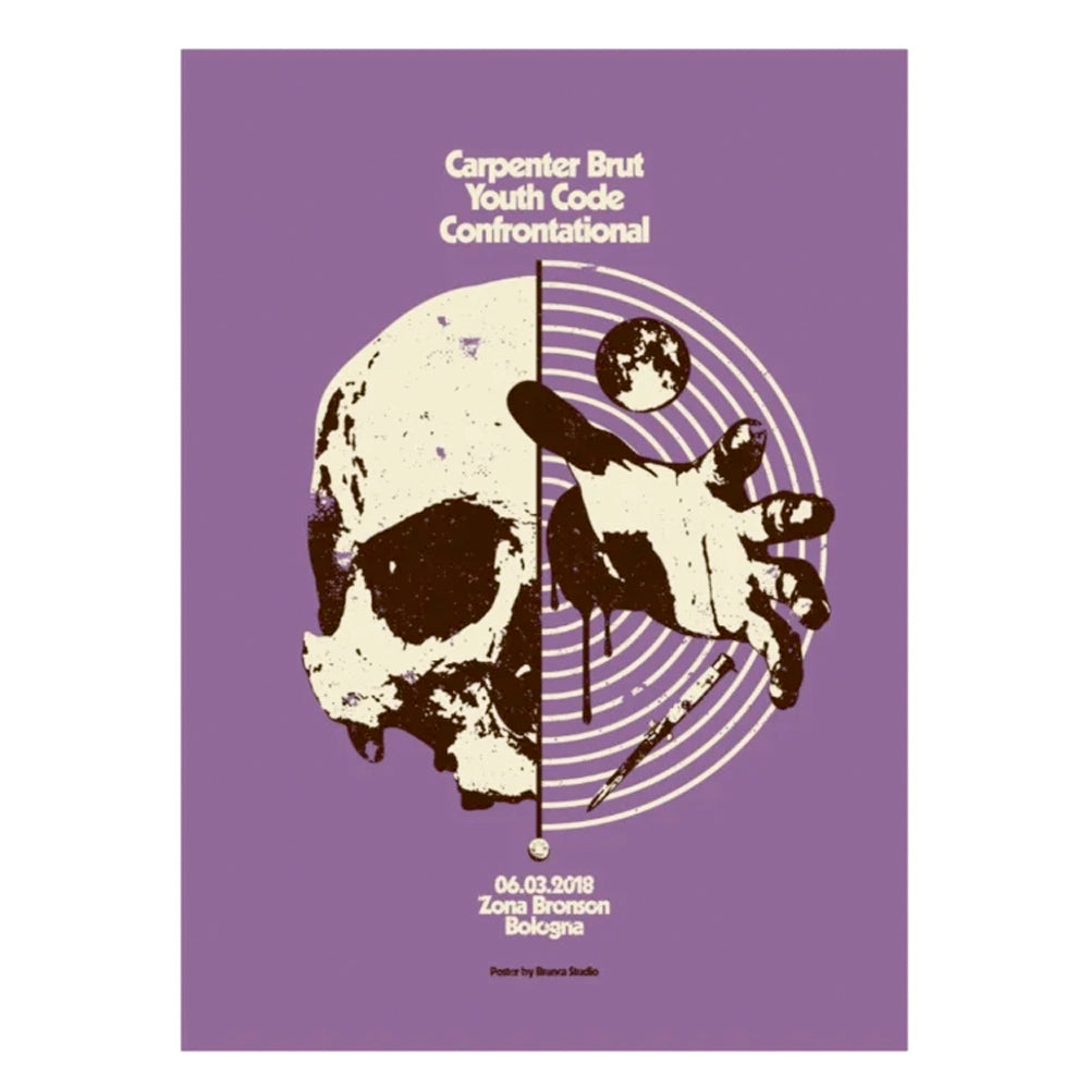 CARPENTER BRUT + YOUTH CODE + CONFRONTATIONAL - Bologna 2018
