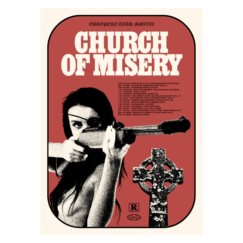 CHURCH OF MISERY - European Tour 2017 – Branca Studio