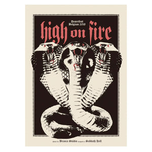 HIGH ON FIRE - Desertfest Belgium 2018