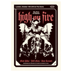 HIGH ON FIRE - London 2018