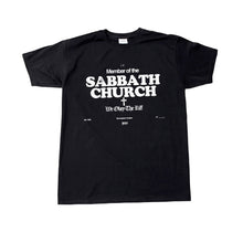 Load image into Gallery viewer, SABBATH CHURCH - BLACK
