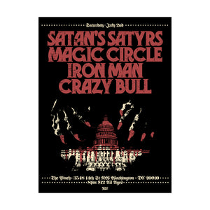 SATAN'S SATYRS + MAGIC CIRCLE + IRON MAN + CRAZY BULL